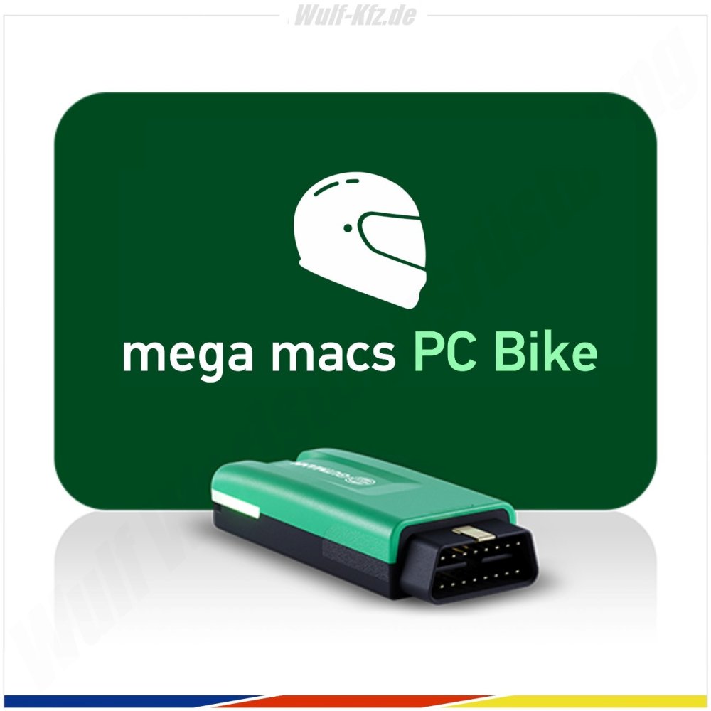 Hella Gutmann Motorrad Diagnosegerät mega macs PC BIKE